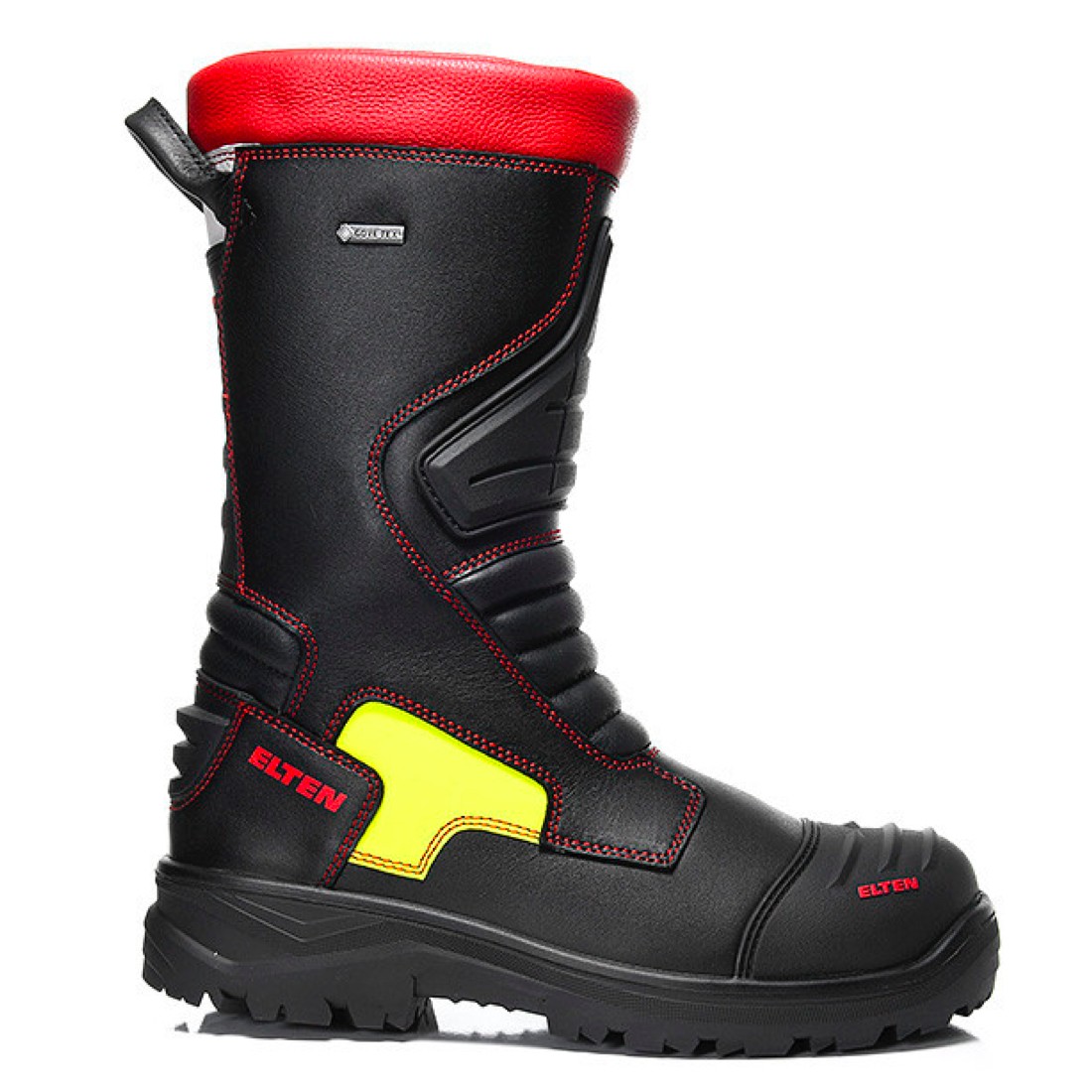 Botas sin cordones para bomberos, ELTEN, (Forma D) CRUZ GTX ESD F2A,  botas para bomberos, SALSTOCK 2